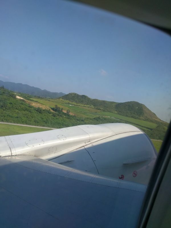 石垣空港離陸