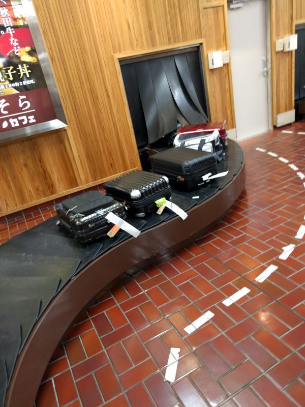 荷物の回転台