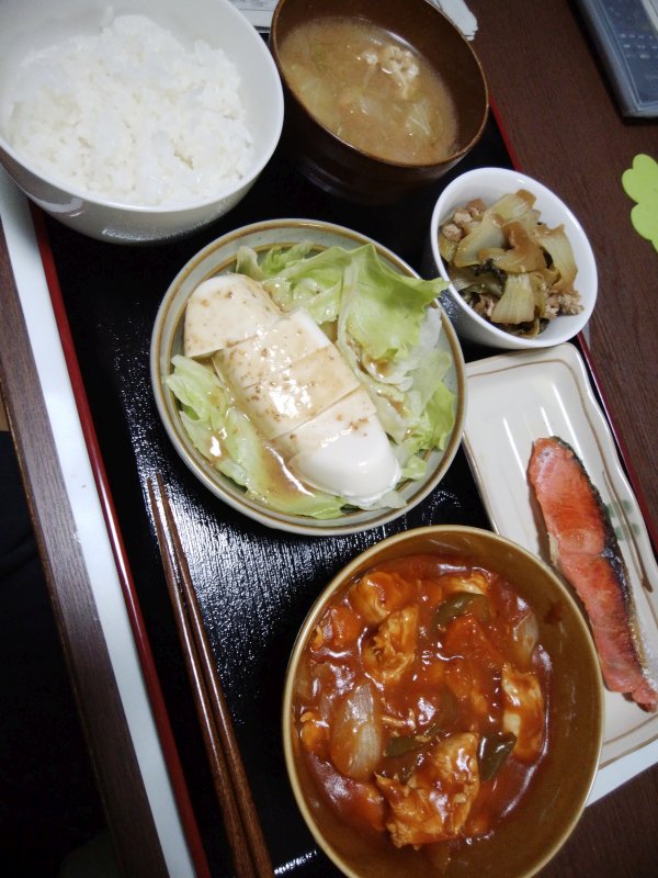 本日の夕食