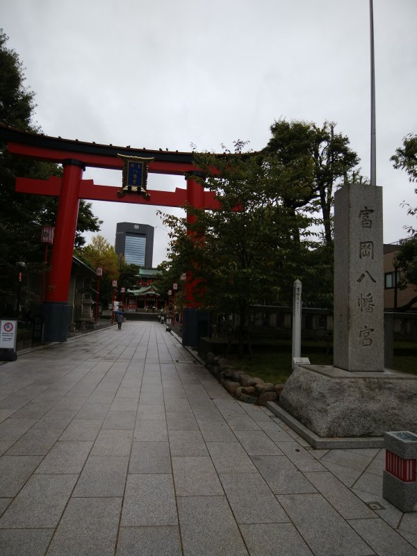 正面の鳥居
