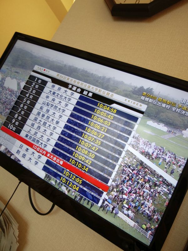 予選会結果