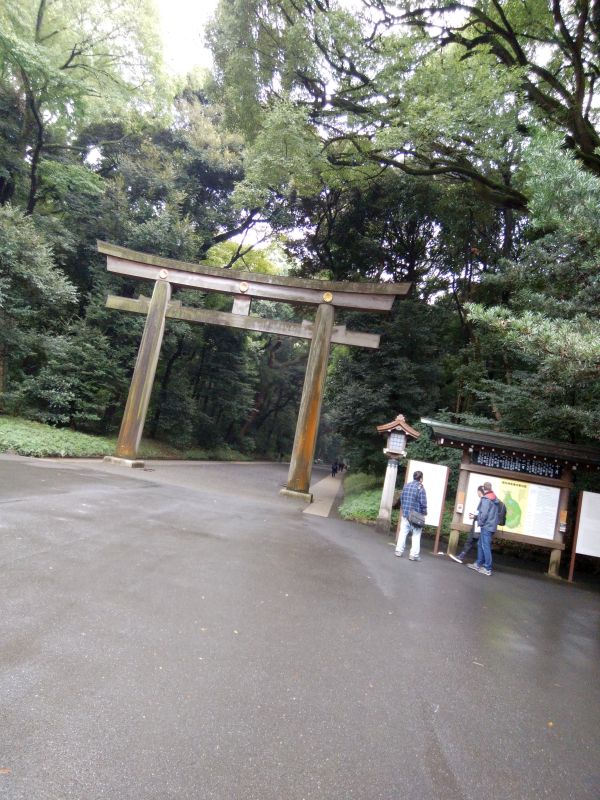明治神宮の北側入口
