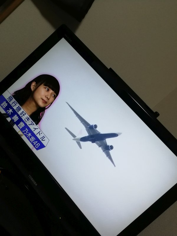 飛行機好きアイドル