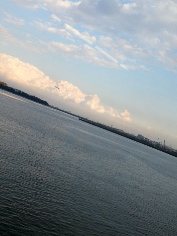 離陸の風景