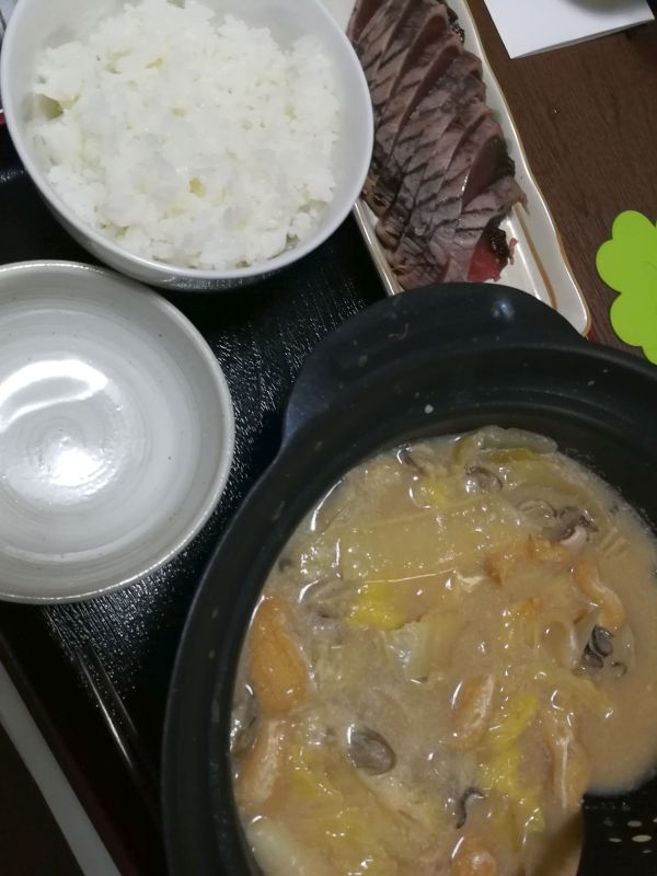 本日の夕食