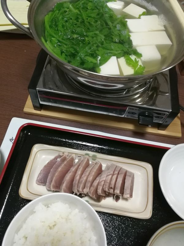 本日の夕食