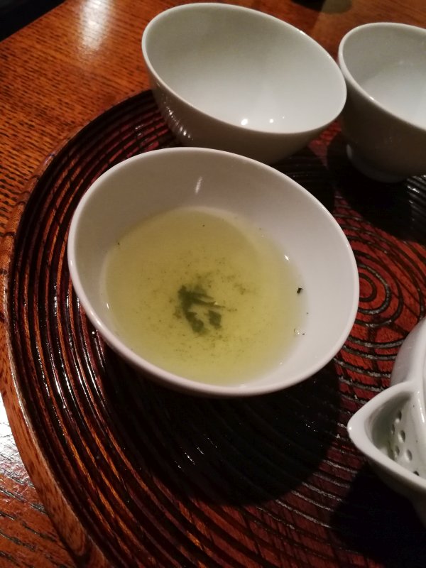 一煎目のお茶