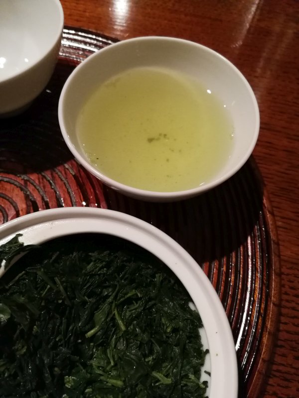 ５煎目のお茶