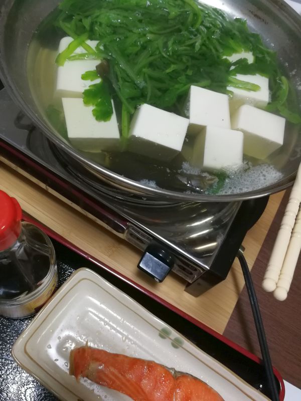 本日の夕食