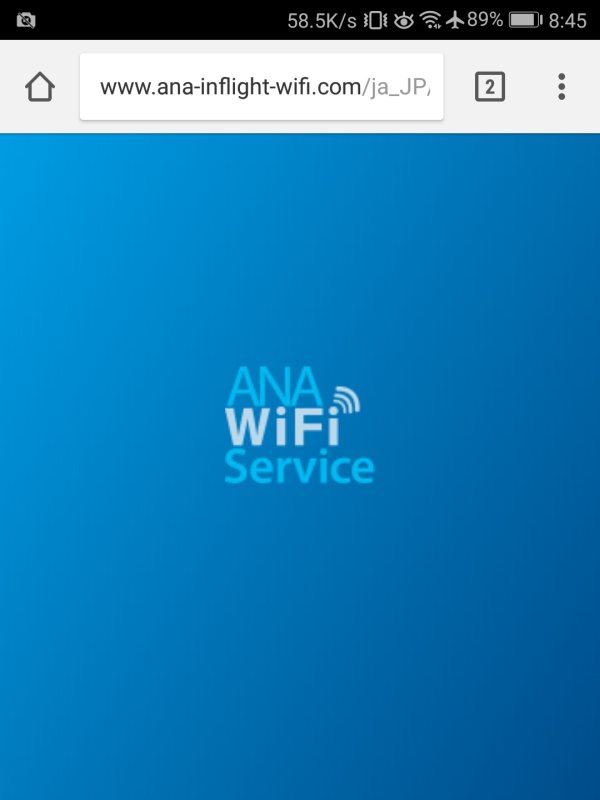 ANA WiFi Service