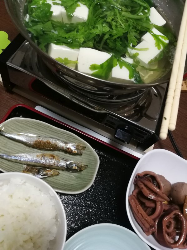 本日の夕食