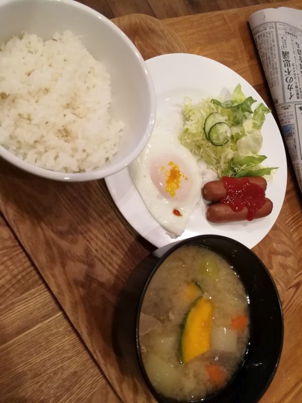本日の朝食
