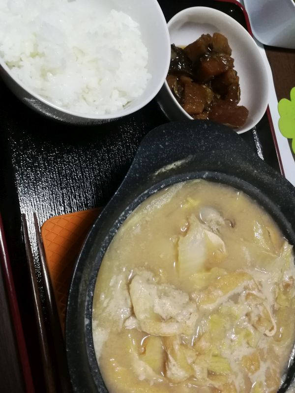 本日の夕食