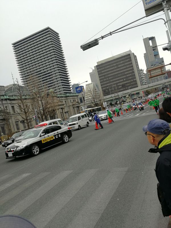 会場設営開始