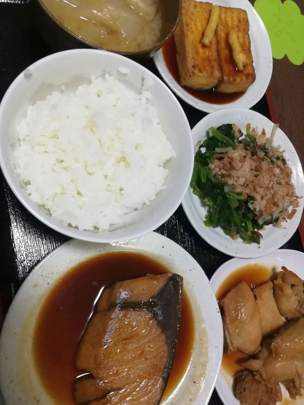 本日の夕食