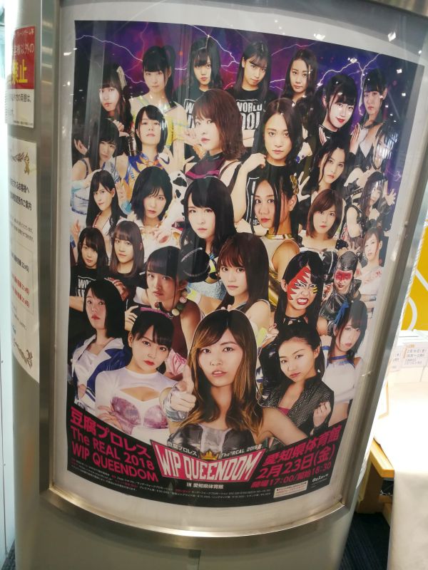 豆腐プロレスのポスター