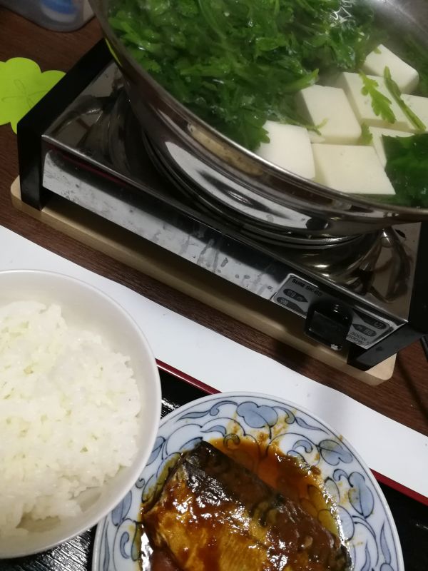 本日の夕食