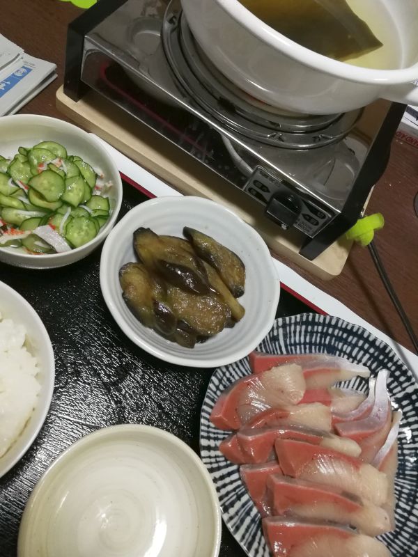 本日の夕食