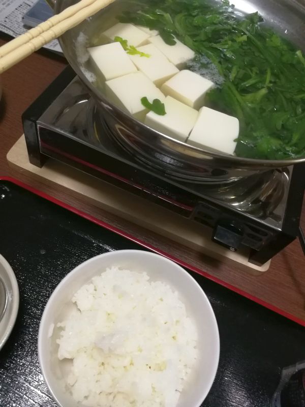 本日の夕食