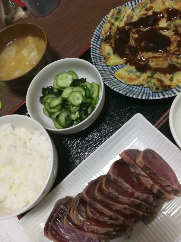 本日の夕食