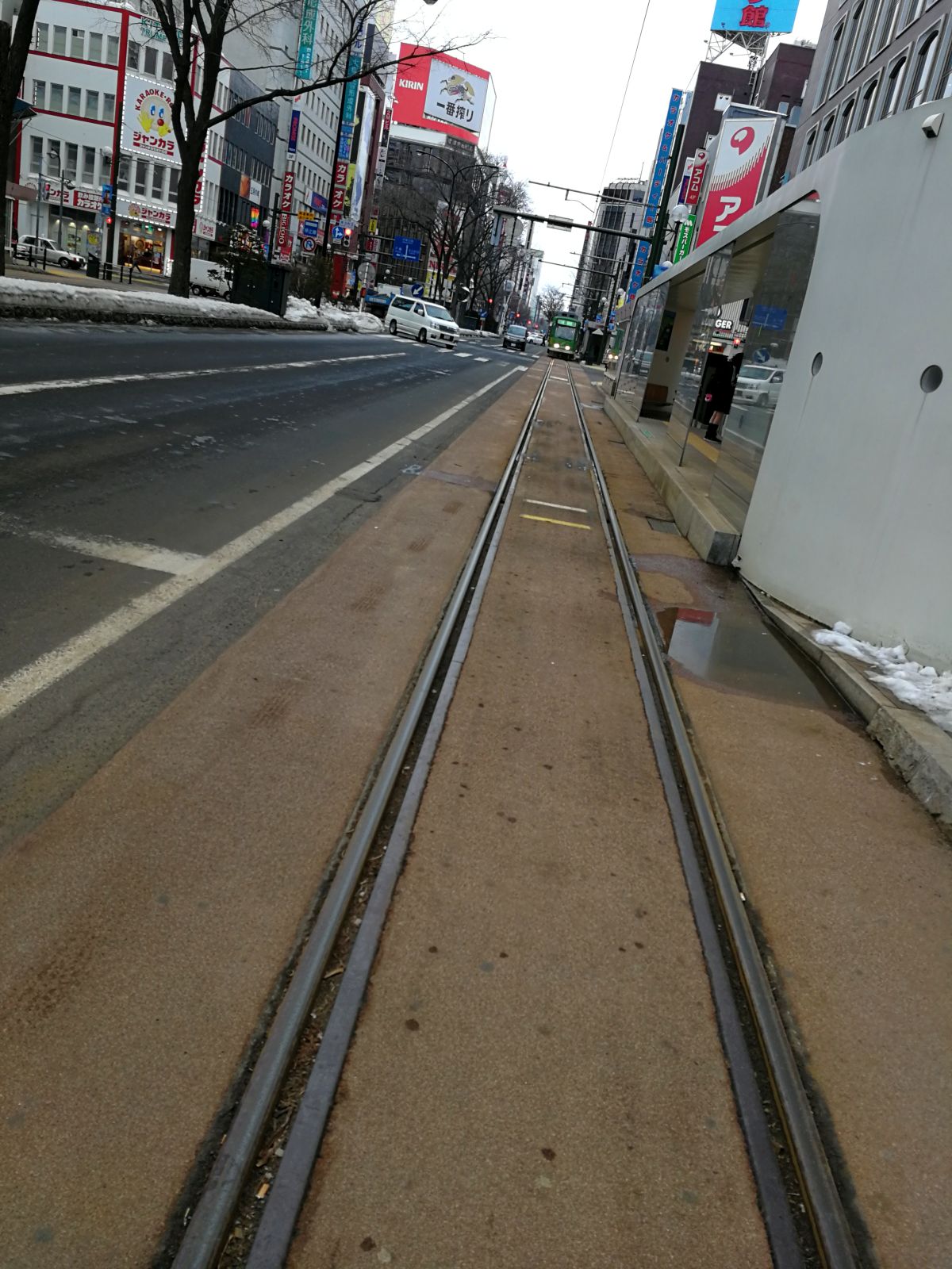 札幌市電の線路状況