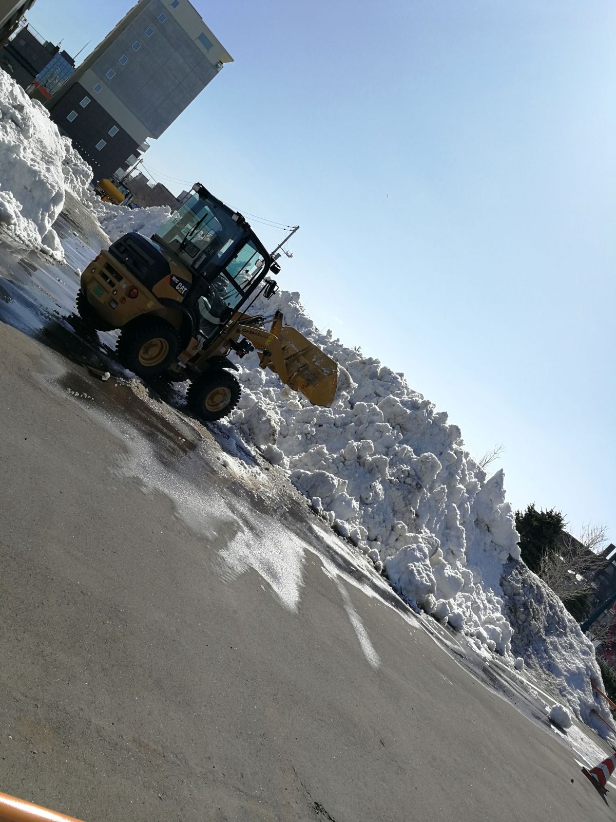 雪捨て場