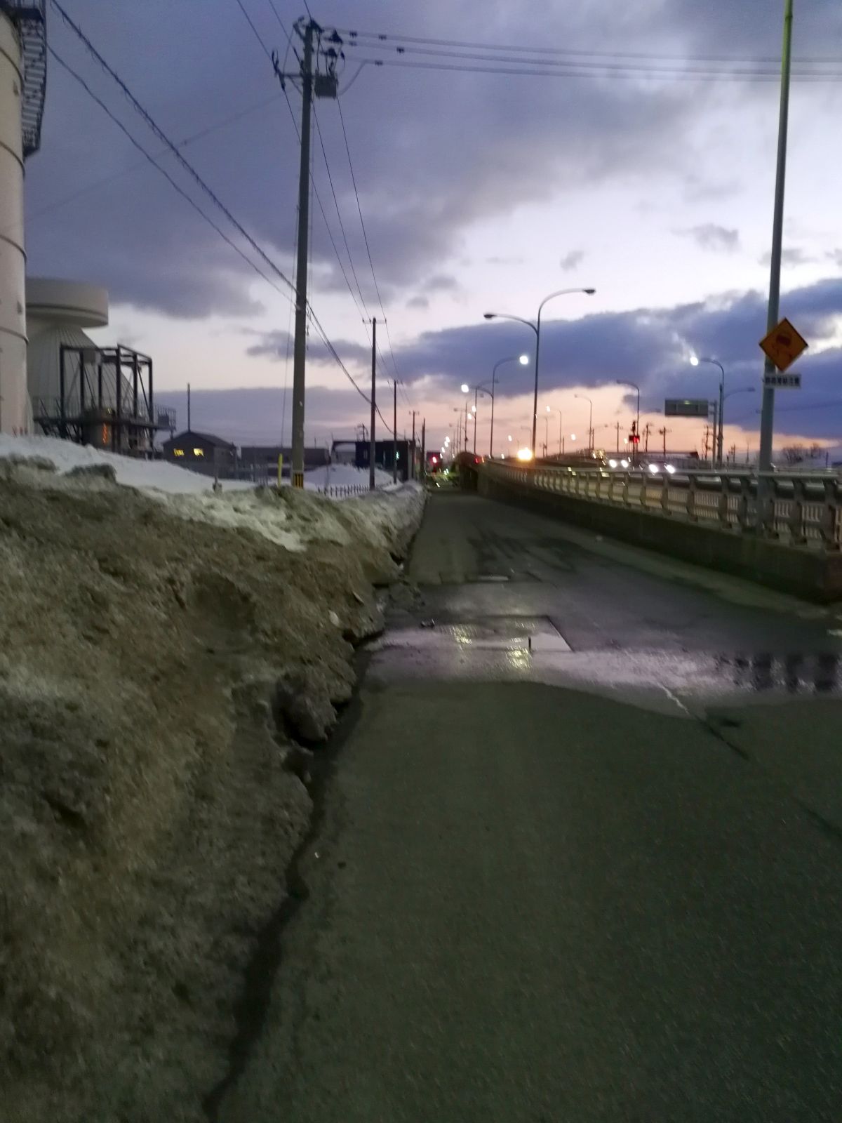道路の歩道