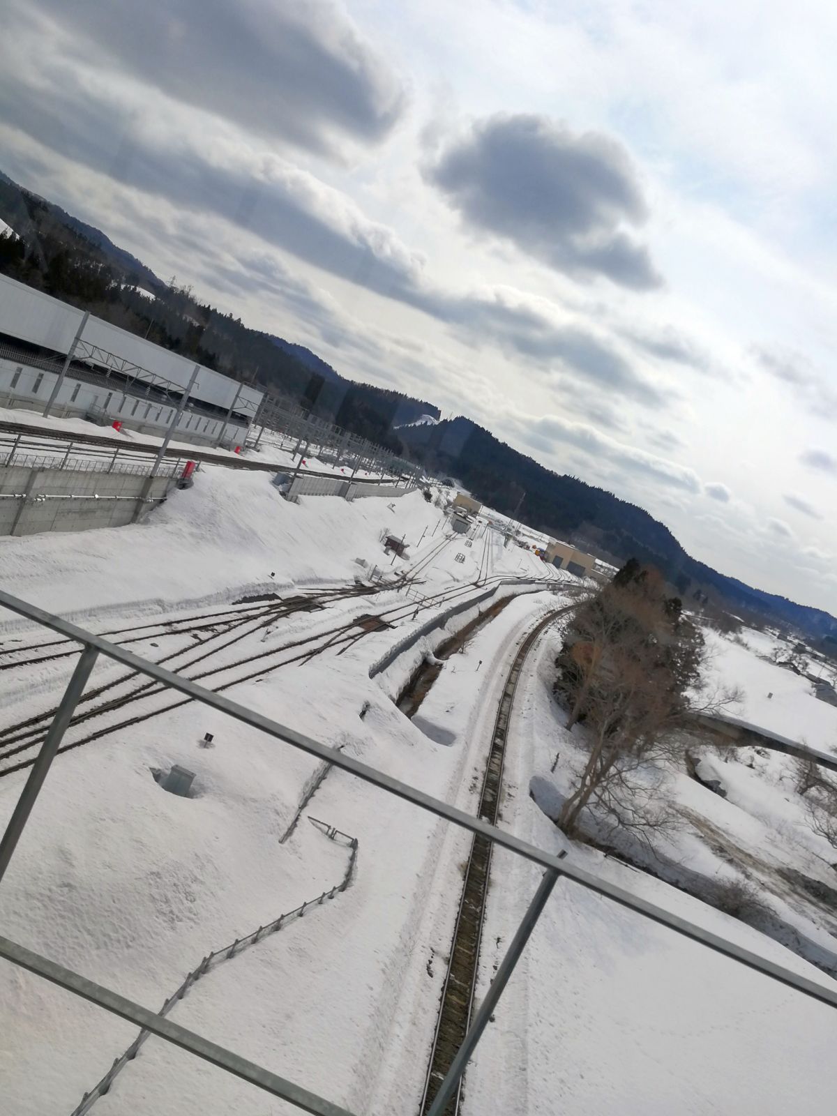 上から見る線路