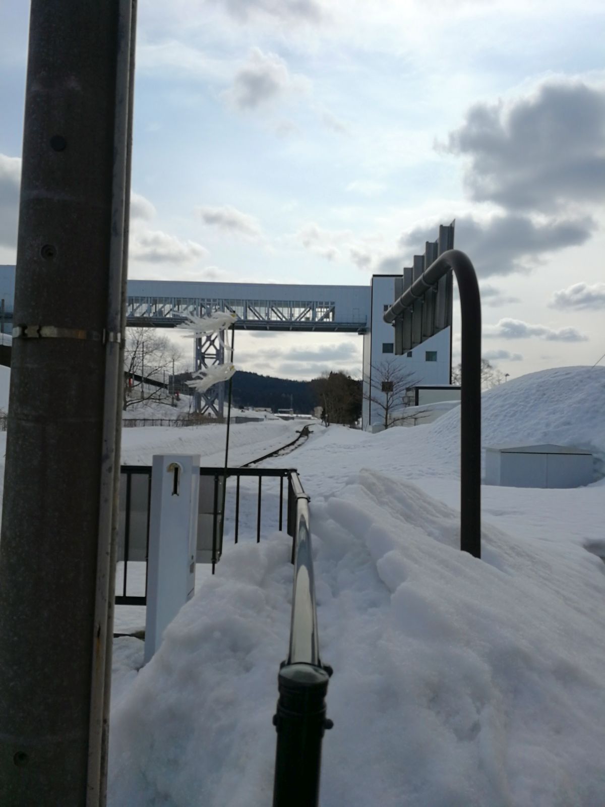 ホーム手前から見たホーム