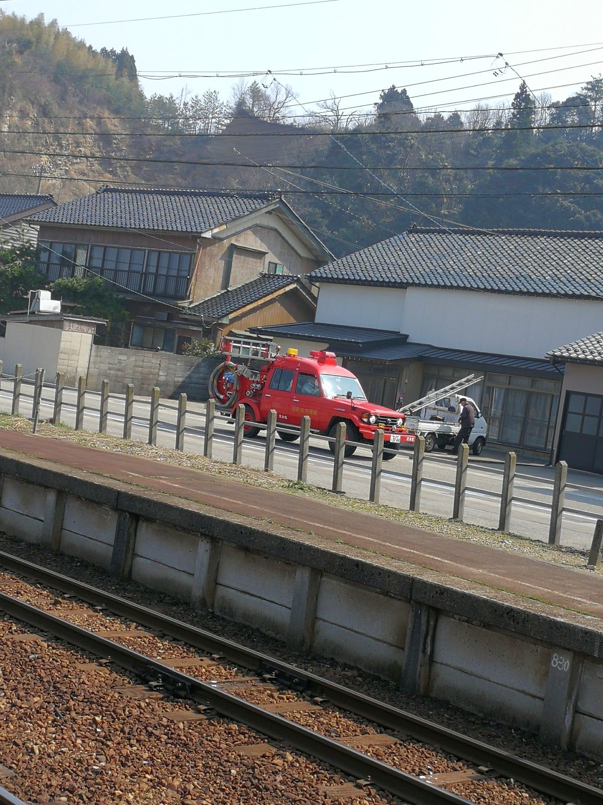 消防車の走行