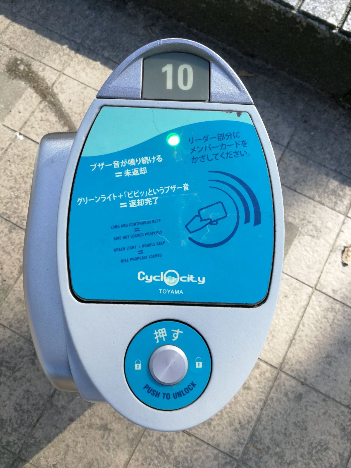 カードリーダー部