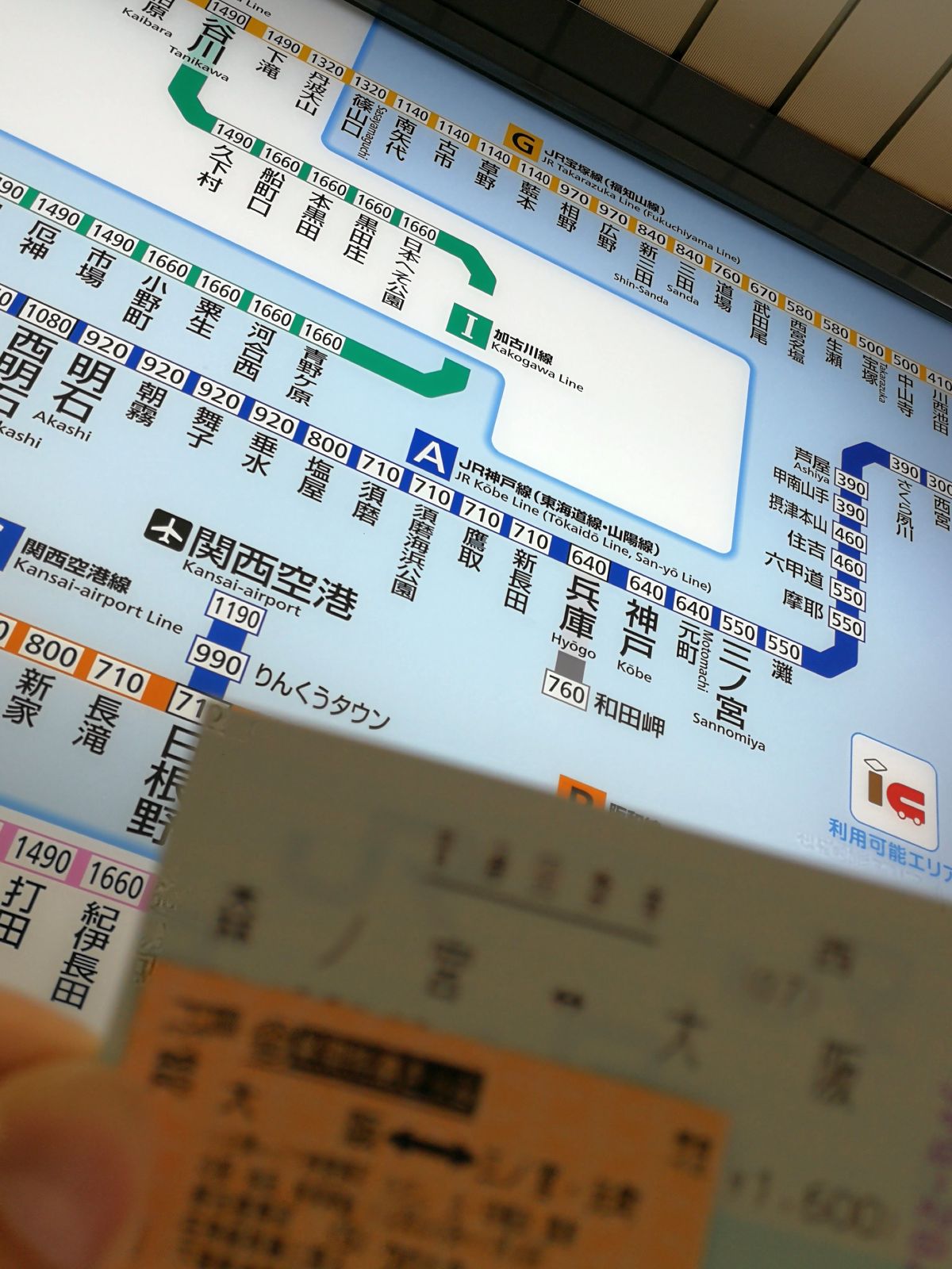 回数券の利用