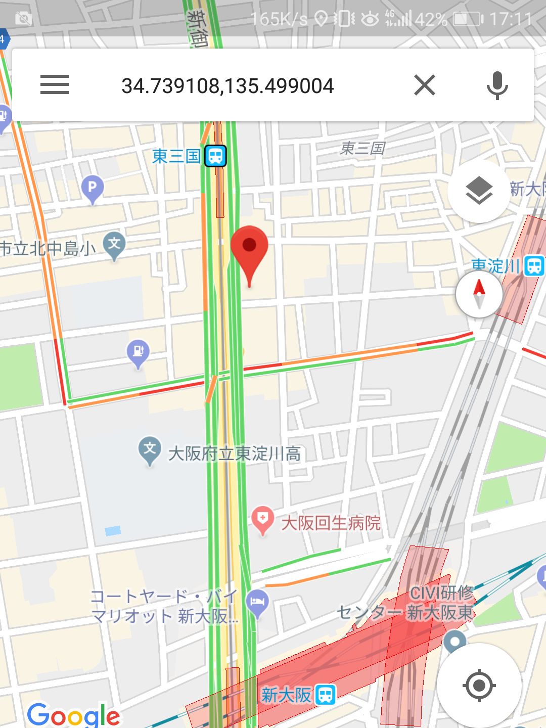 宿の候補
