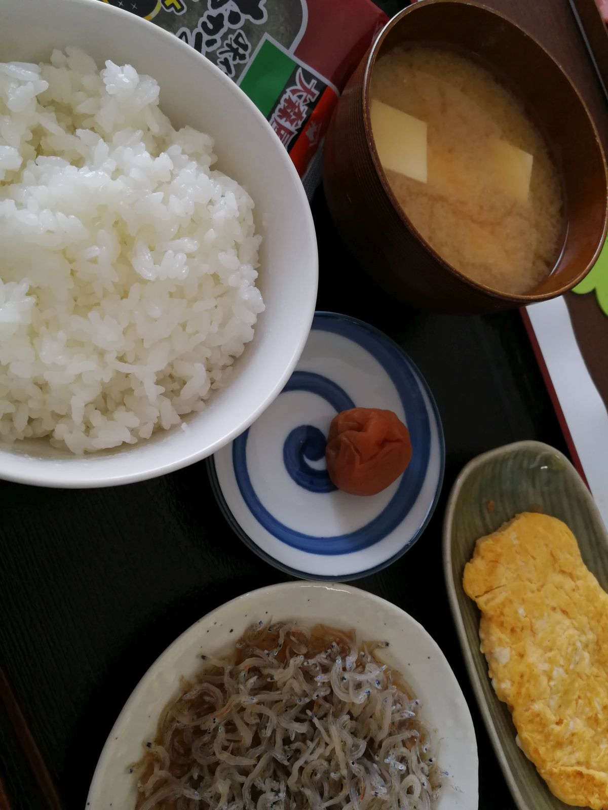 本日の朝食兼昼食