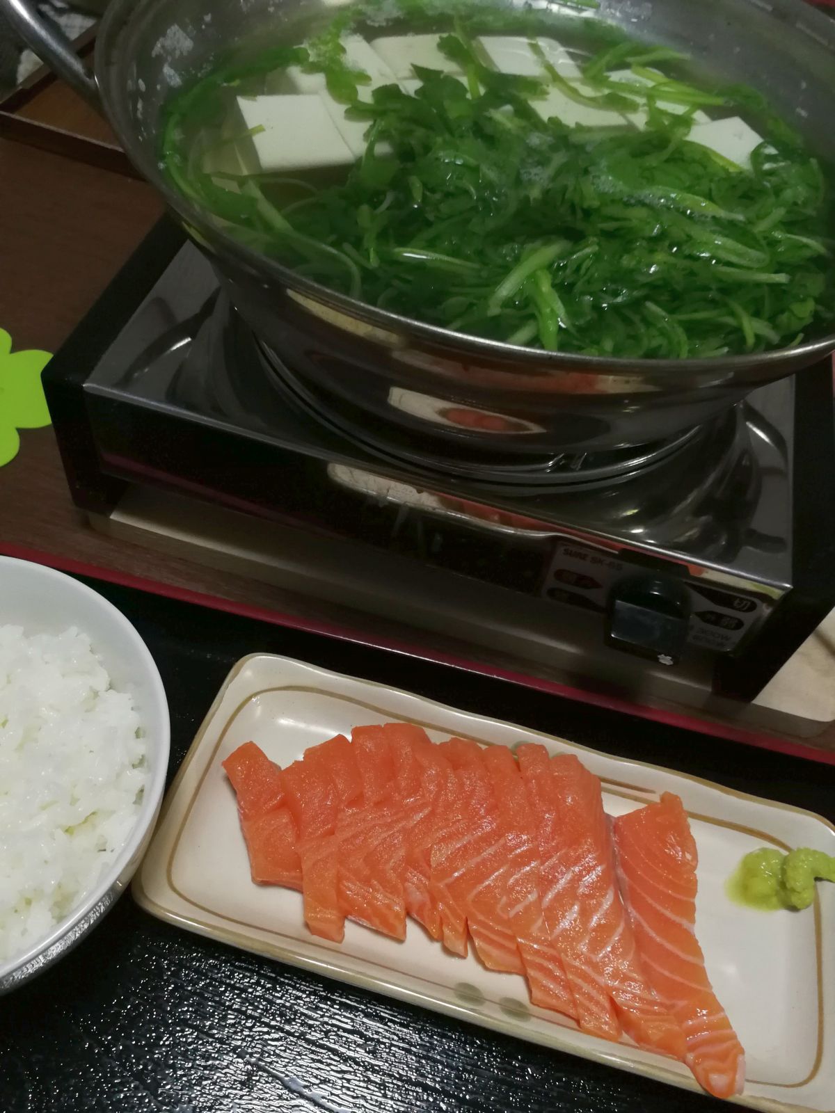 本日の夕食