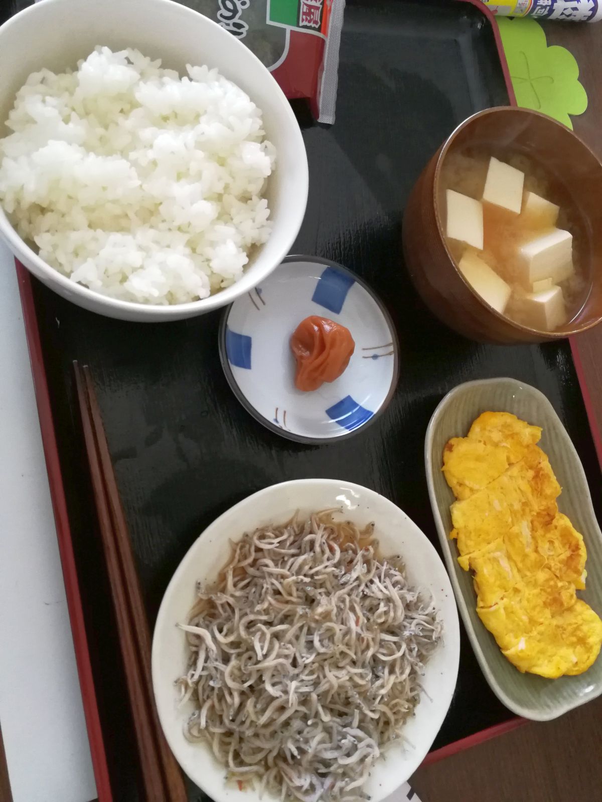 本日の朝食