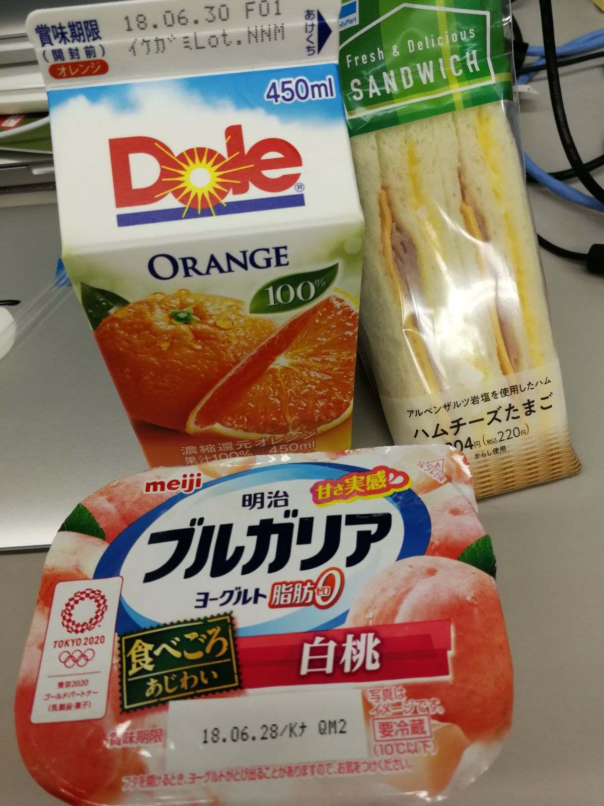 本日の朝食