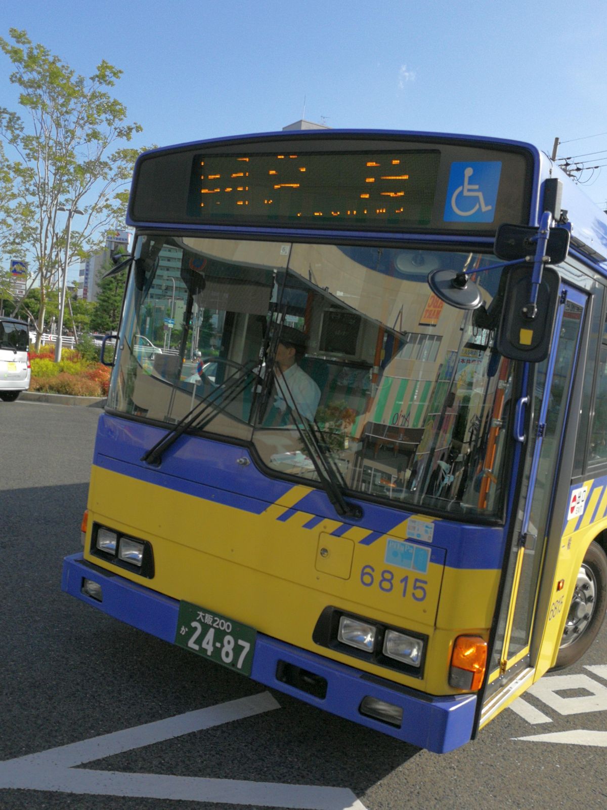 お帰りバスの到着