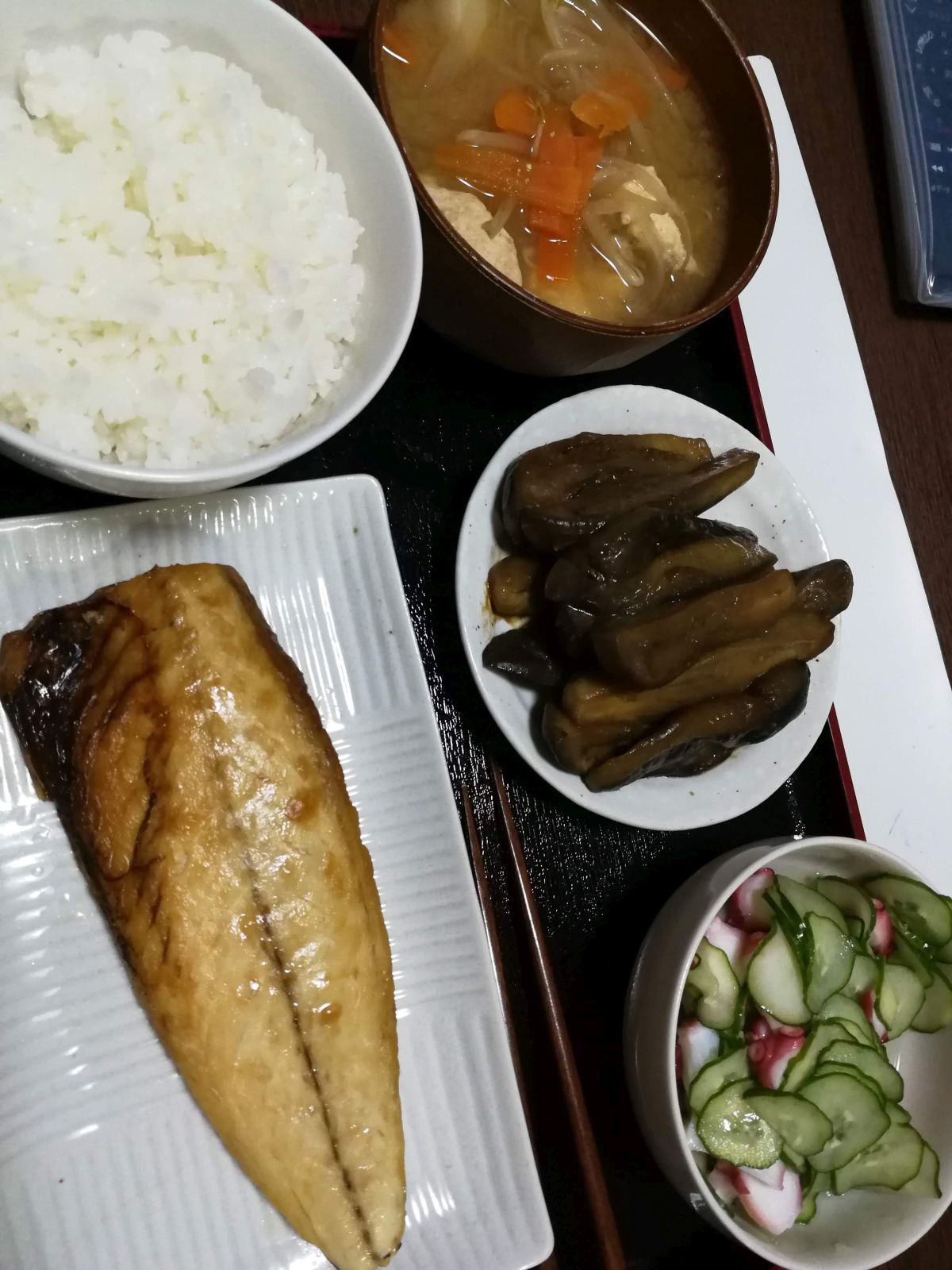 本日の夕食