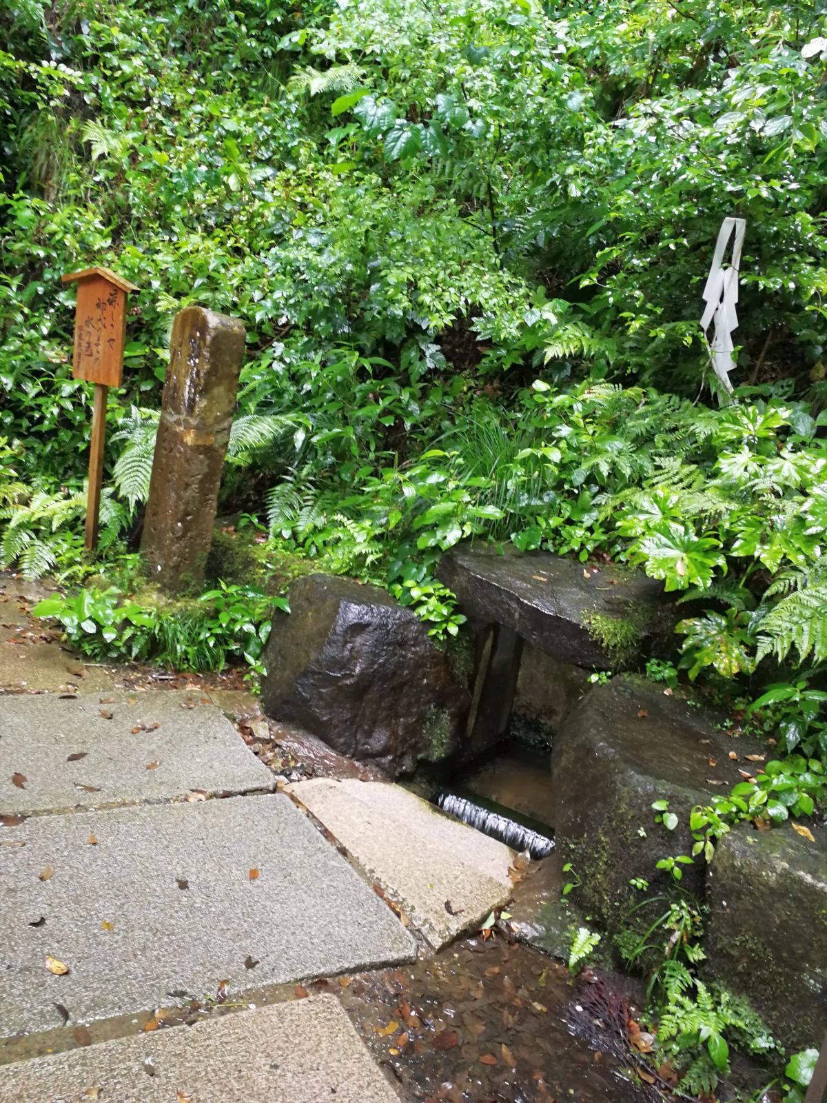 御手洗の後