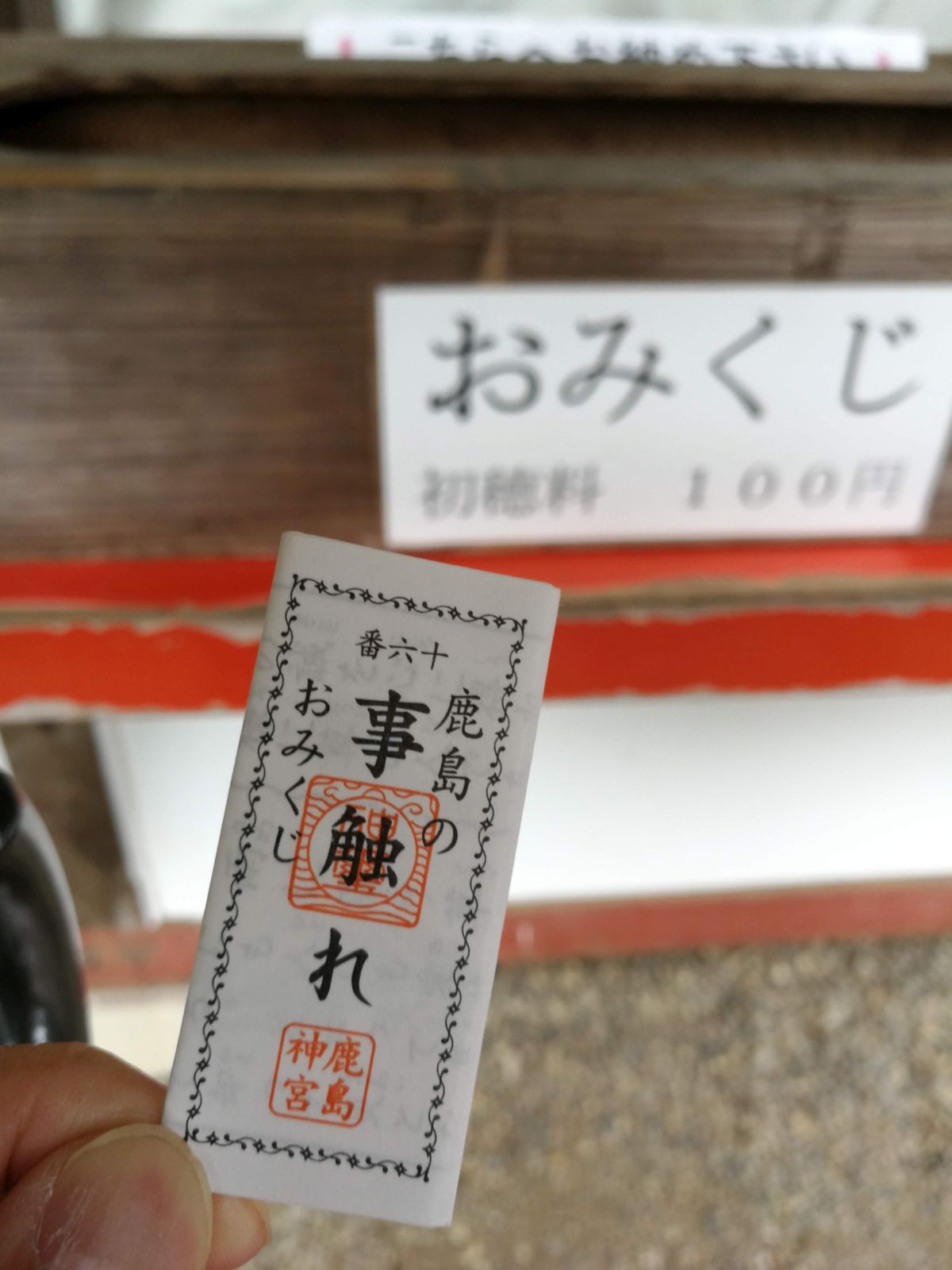 本日のおみくじタイム