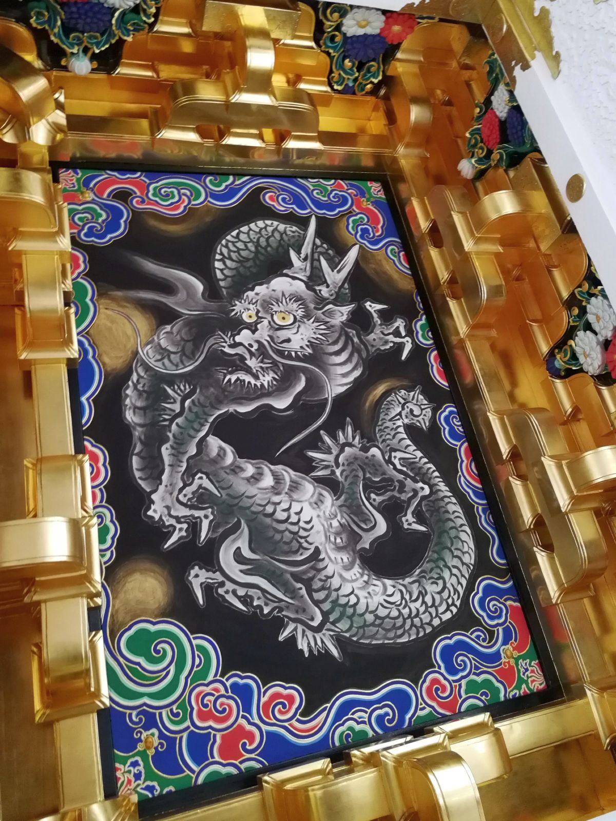 陽明門の天井画