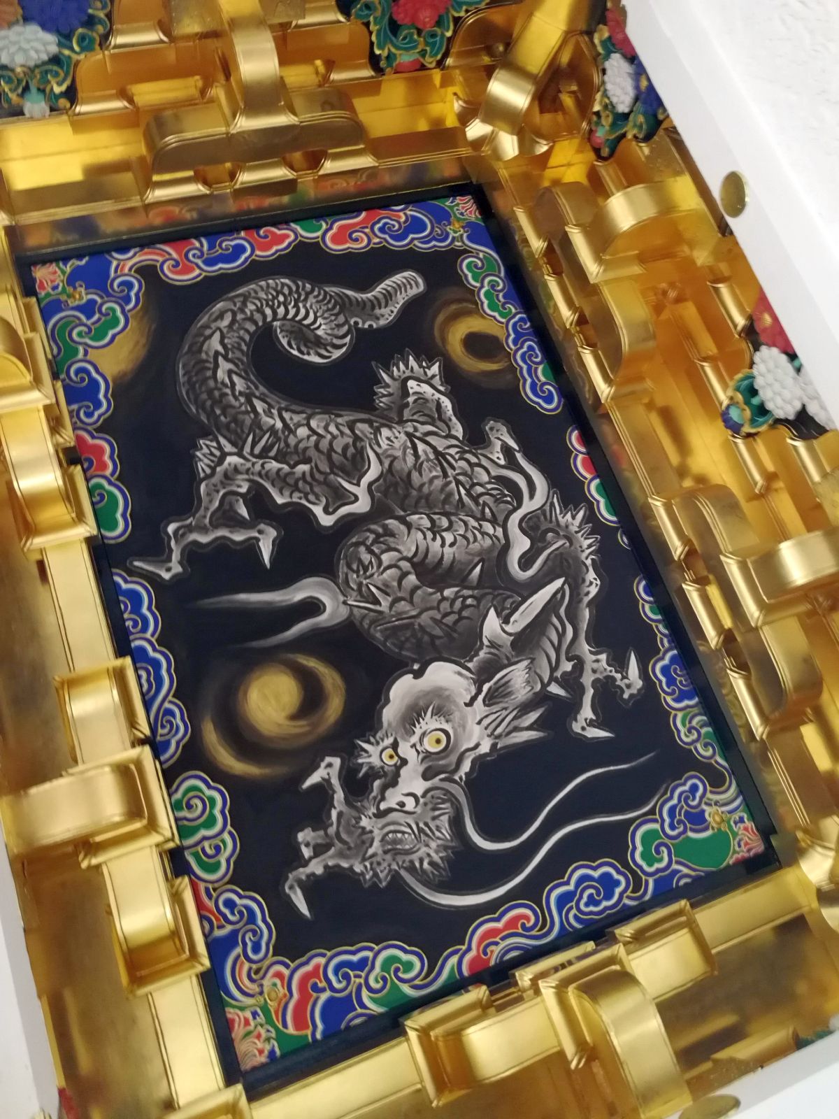 陽明門の天井画２