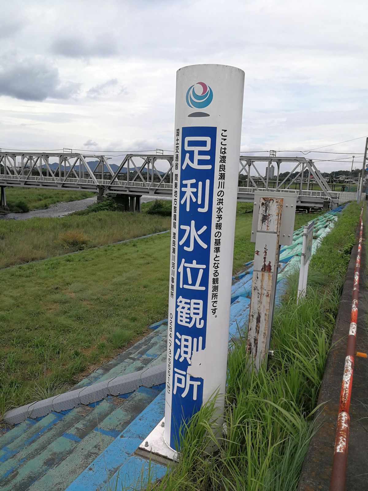 足利水位観測所