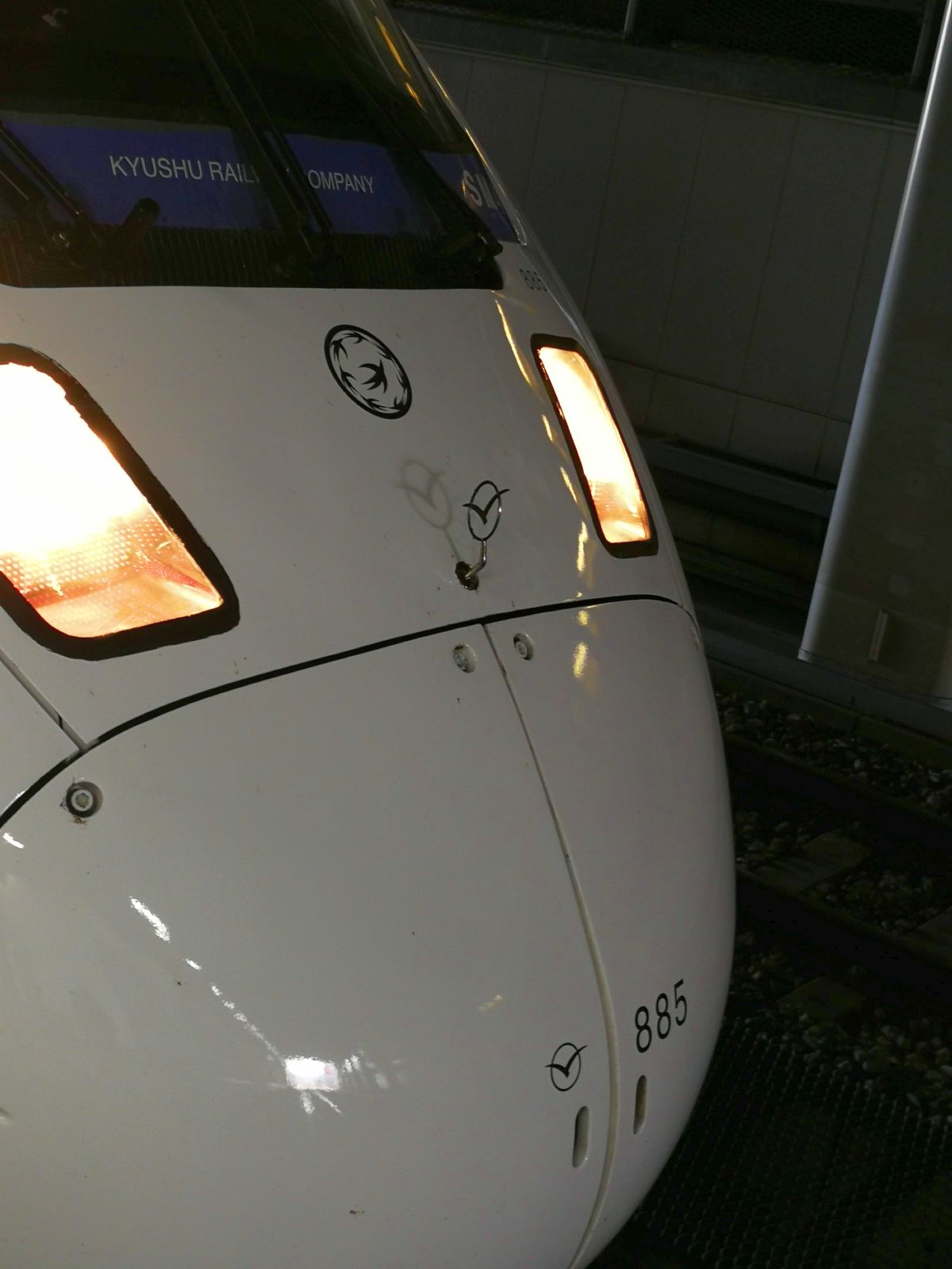 先頭車両のエンブレム