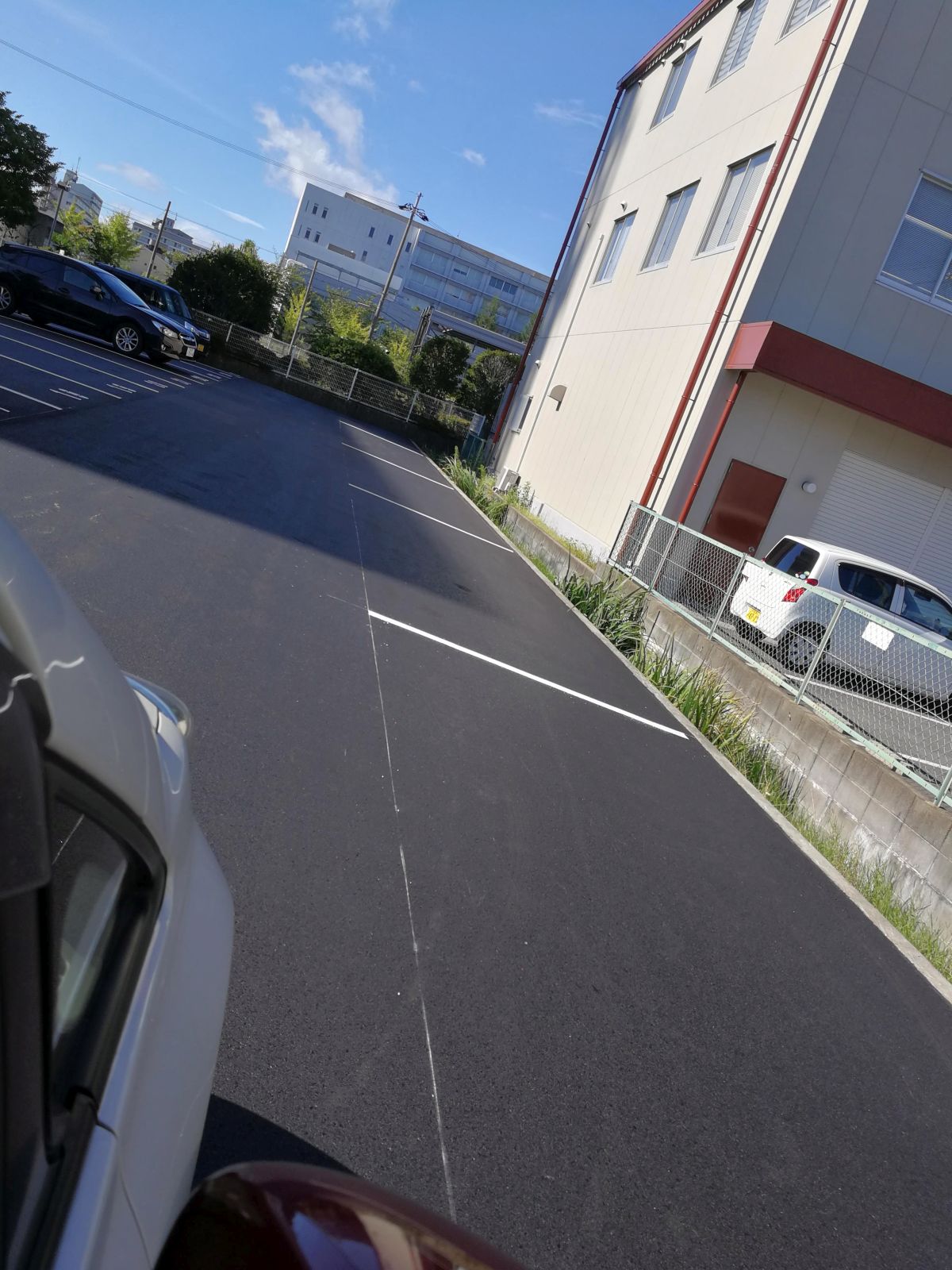 駐車場の舗装