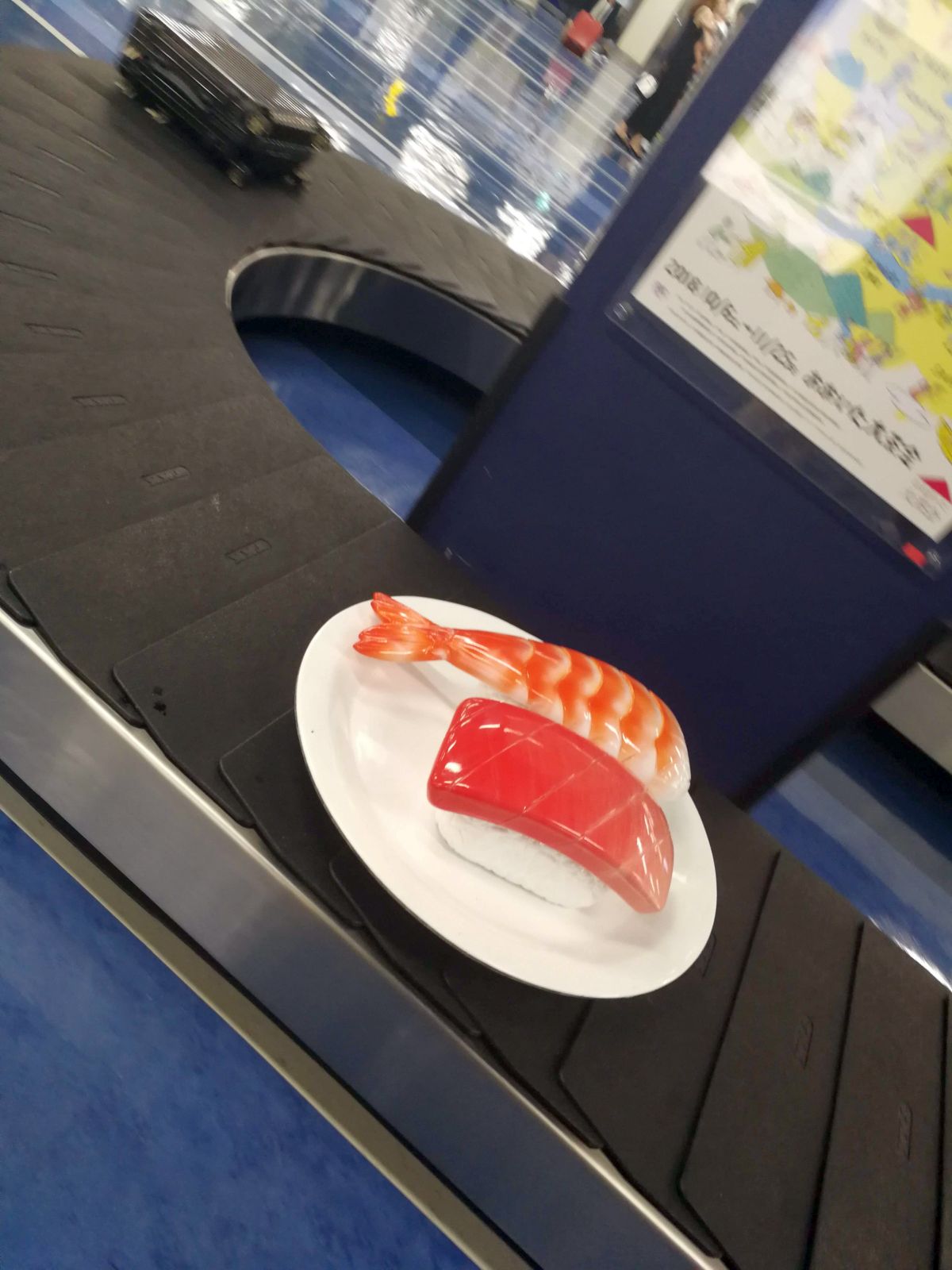 荷物の回転台