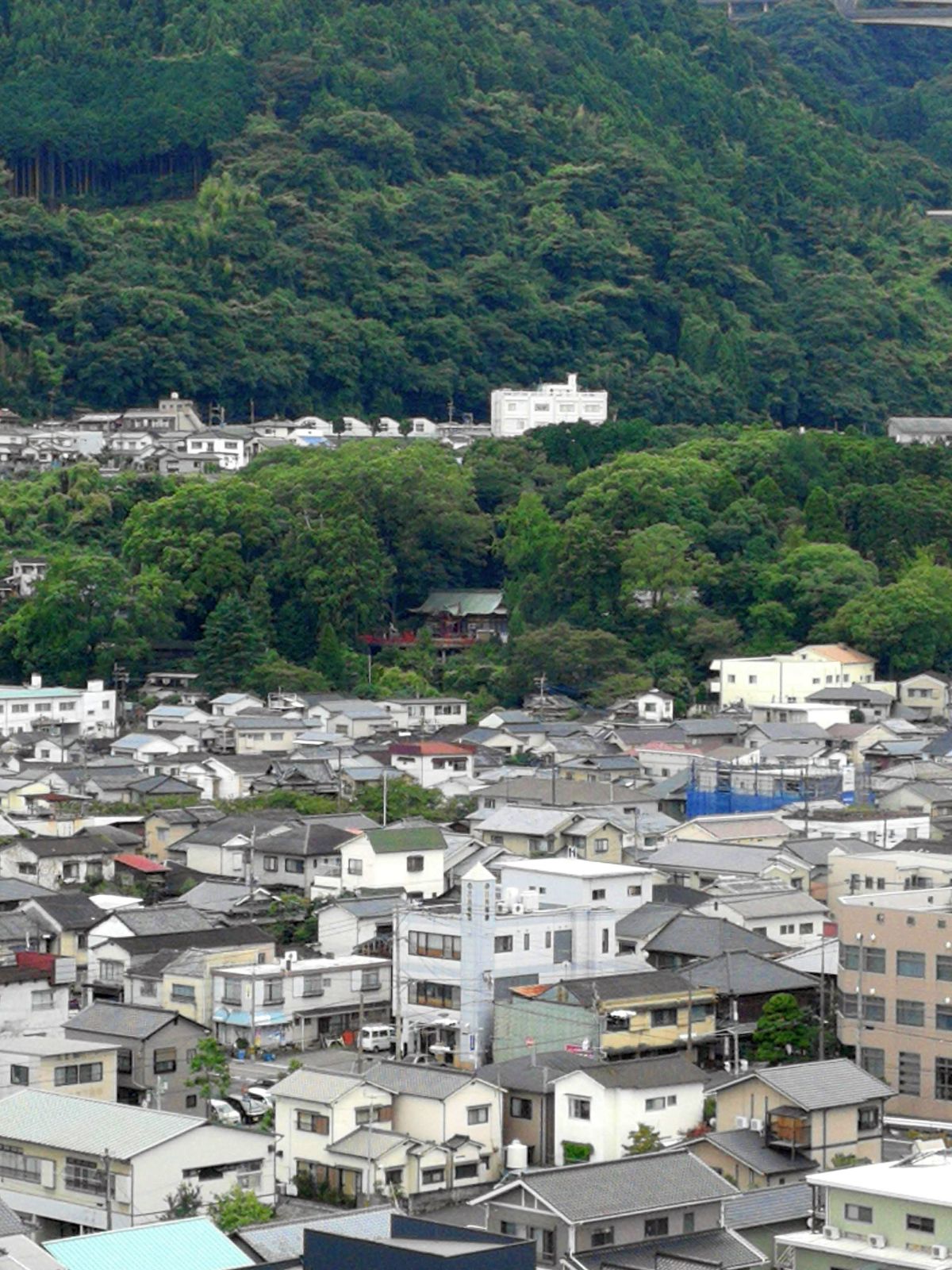 木の間の神社