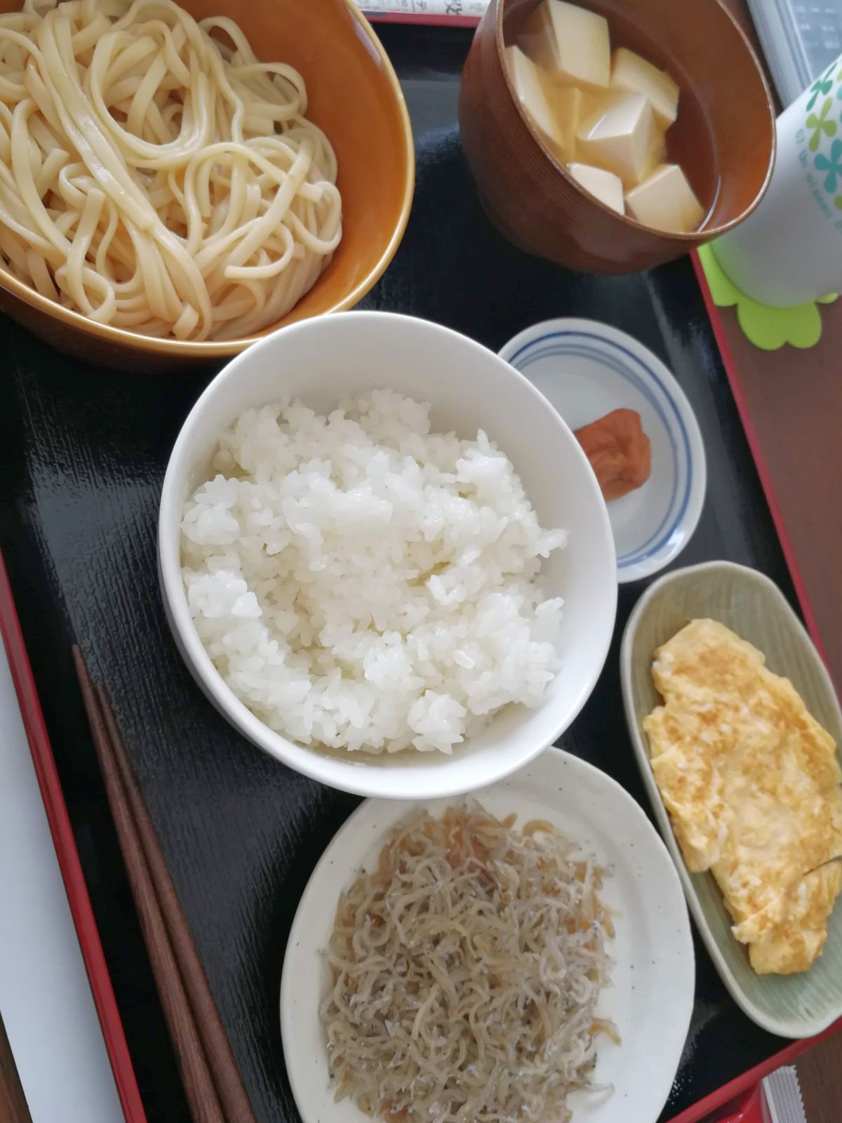 本日の朝食兼昼食