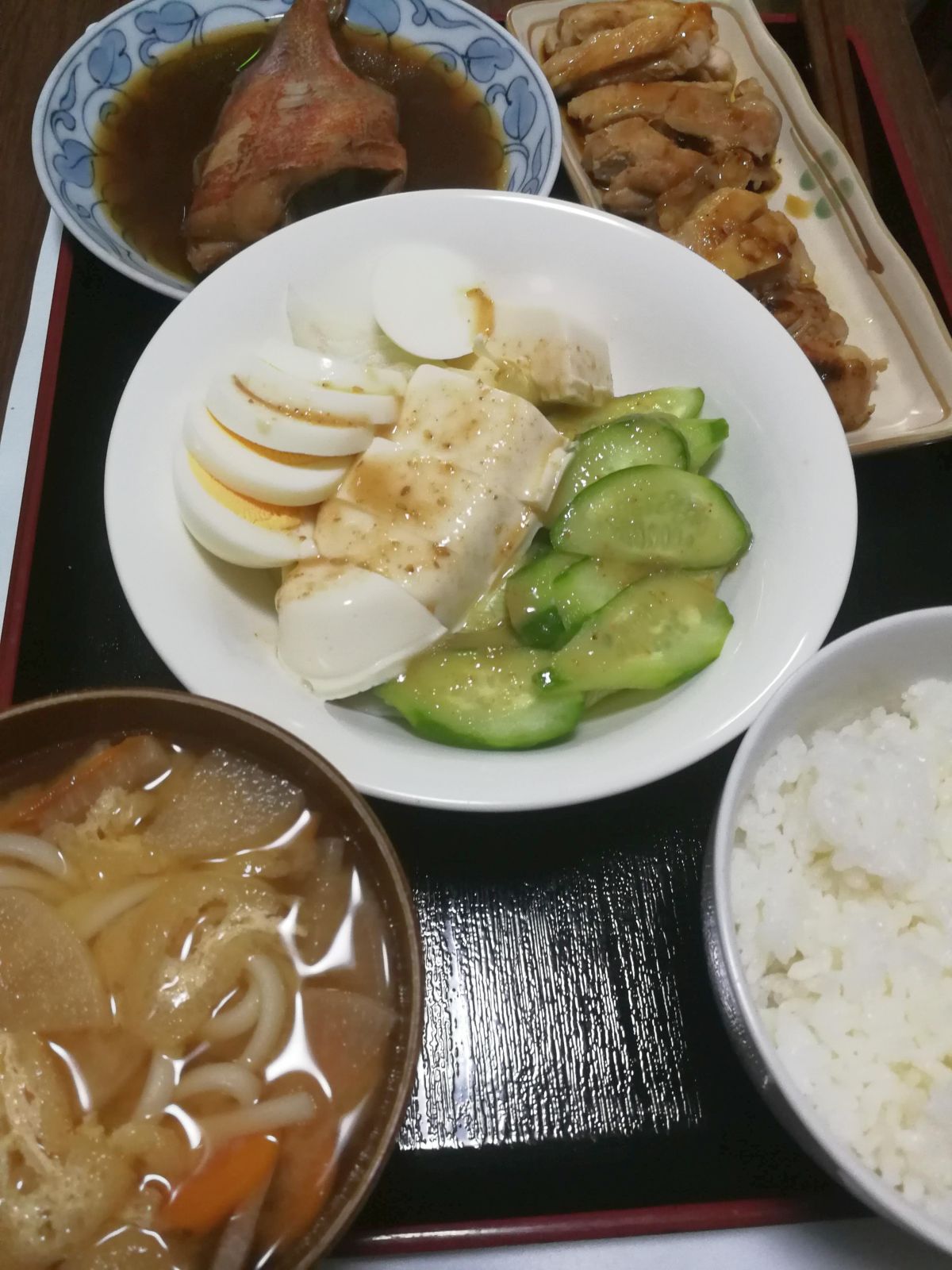 本日の夕食